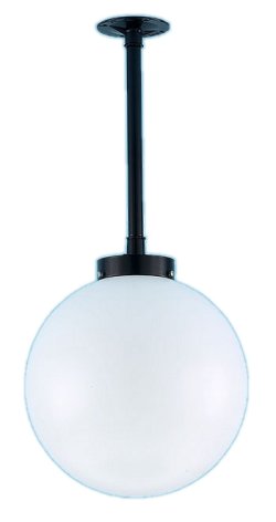 14" Acrylic Globe Stem Pendant