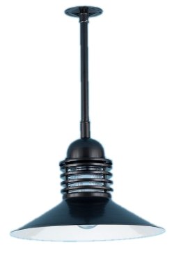 Cylinder Jelly Jar Shade Stem Pendant