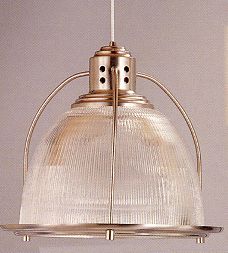 Prismatic Hanging Dome Pendant w/ Bars