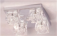Ice Cube Light on Ceiling-Flush Mount