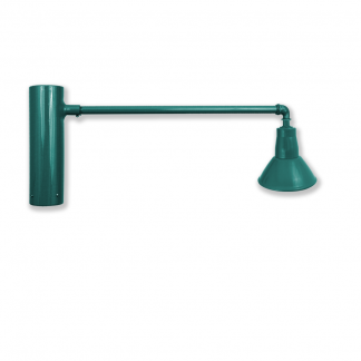 Down Shade on Straight Arm Post Mount