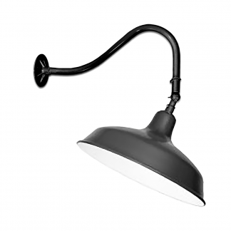 Barn Shade on Short Swivel Arm