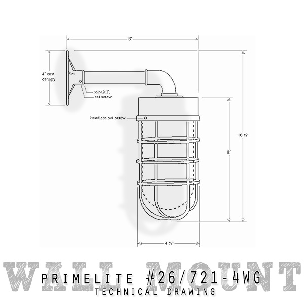technical drawing #26/721-4WG
