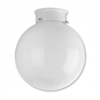 Small Acrylic Globe - Ceiling Flush
