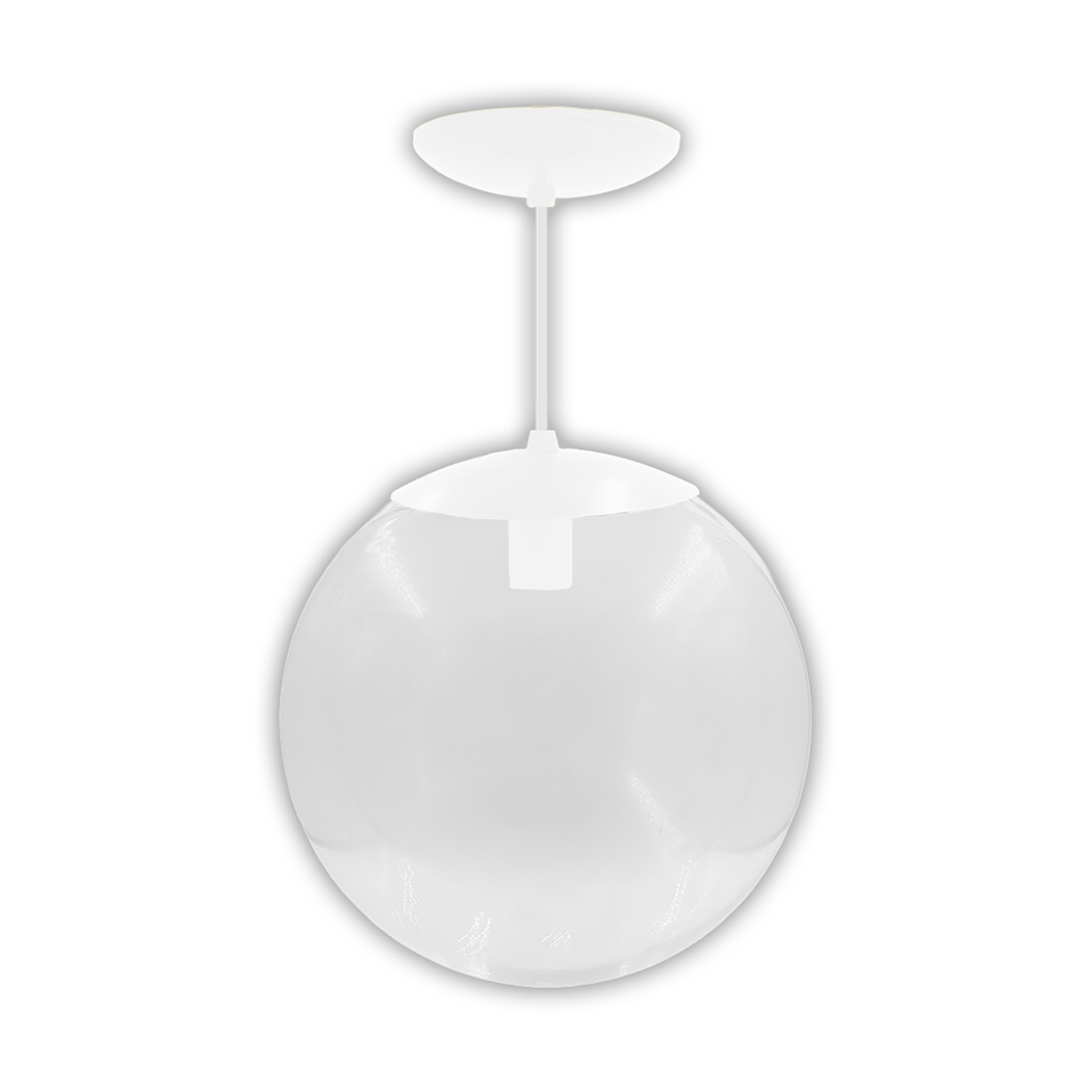 Clear Acrylic Globe Pendant - Image 3