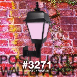 Wall Bracket Post Light #3271