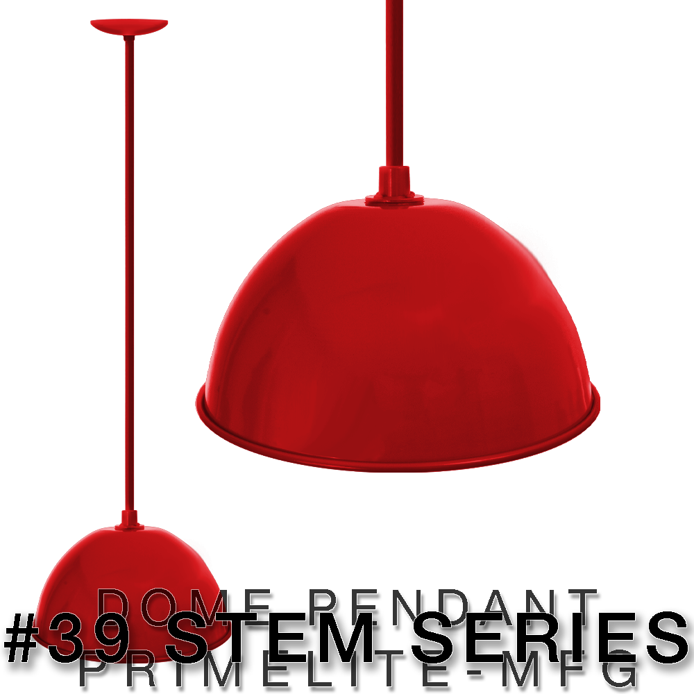 Dome Shade Stem Pendant is a combination of elegance and functionality