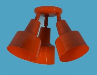 3 Large Step shades ceiling mount with swivels