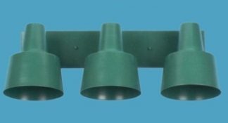 3 Large Step shades wall bracket with swivels