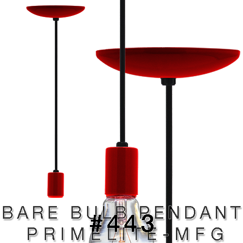 Bare Bulb Pendant #443