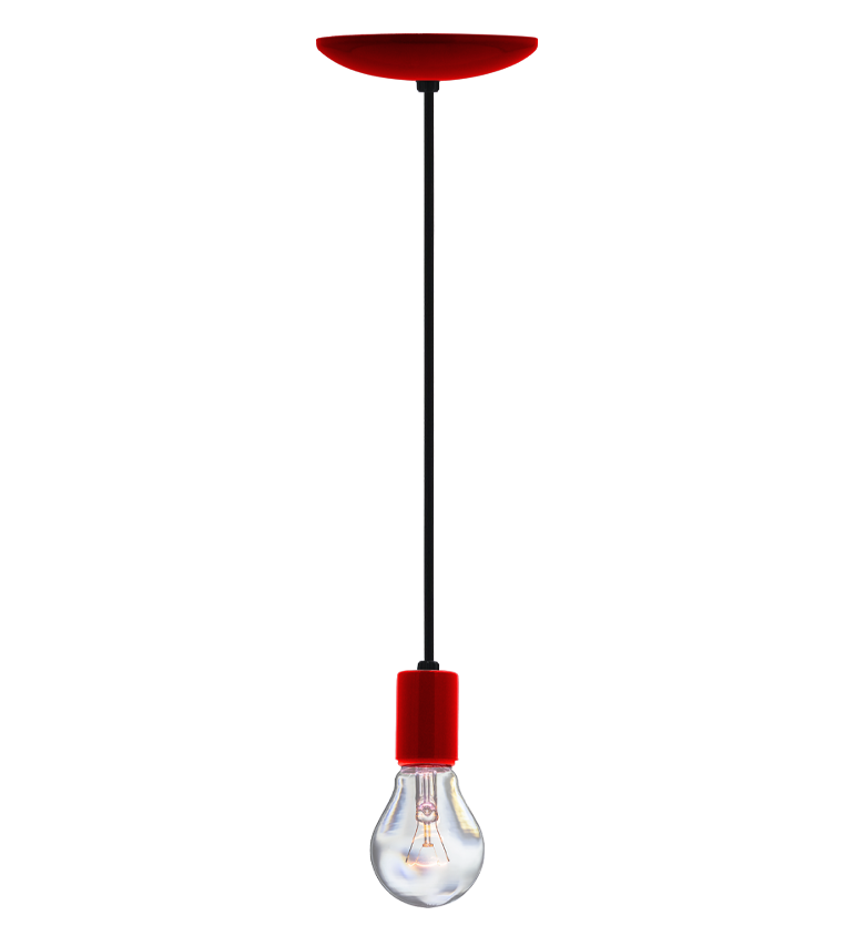 Bare Bulb Pendant #443