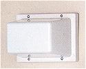 Acrylic Diffuser Flush Wall Bracket