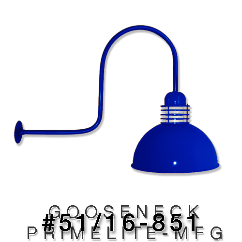 Shade Head #51/16A as Gooseneck #51/16-851