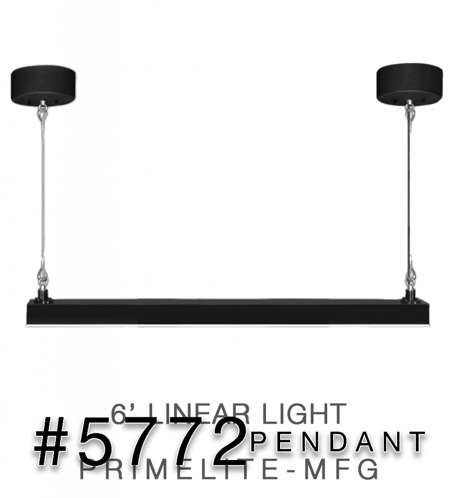 6' Linear pendant #5772 Pendant