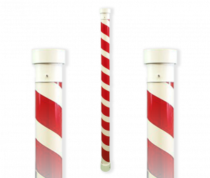 Holiday Post #6107/Striped