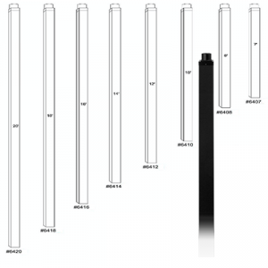 #6400 Square (4″x4″) Post Series