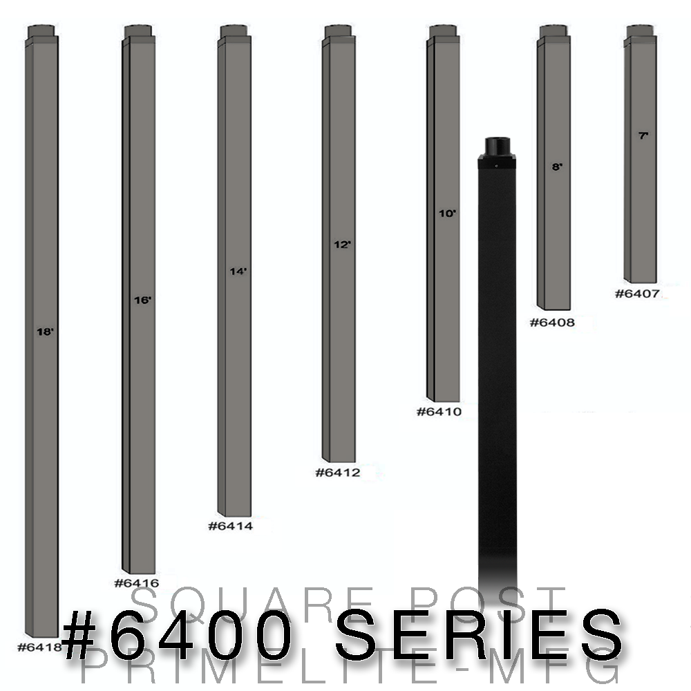 Square Post #6400 Series