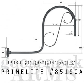 gooseneck arm #851 SCA