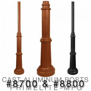 Decorative Post Series #8700 + #8800