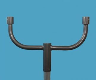 2 Light Bullhorn Outdoor Post Light