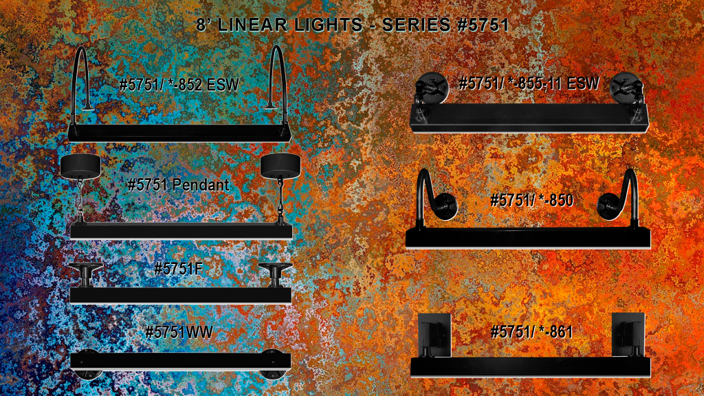 8' Linear Lighting Collection - #5751 Series