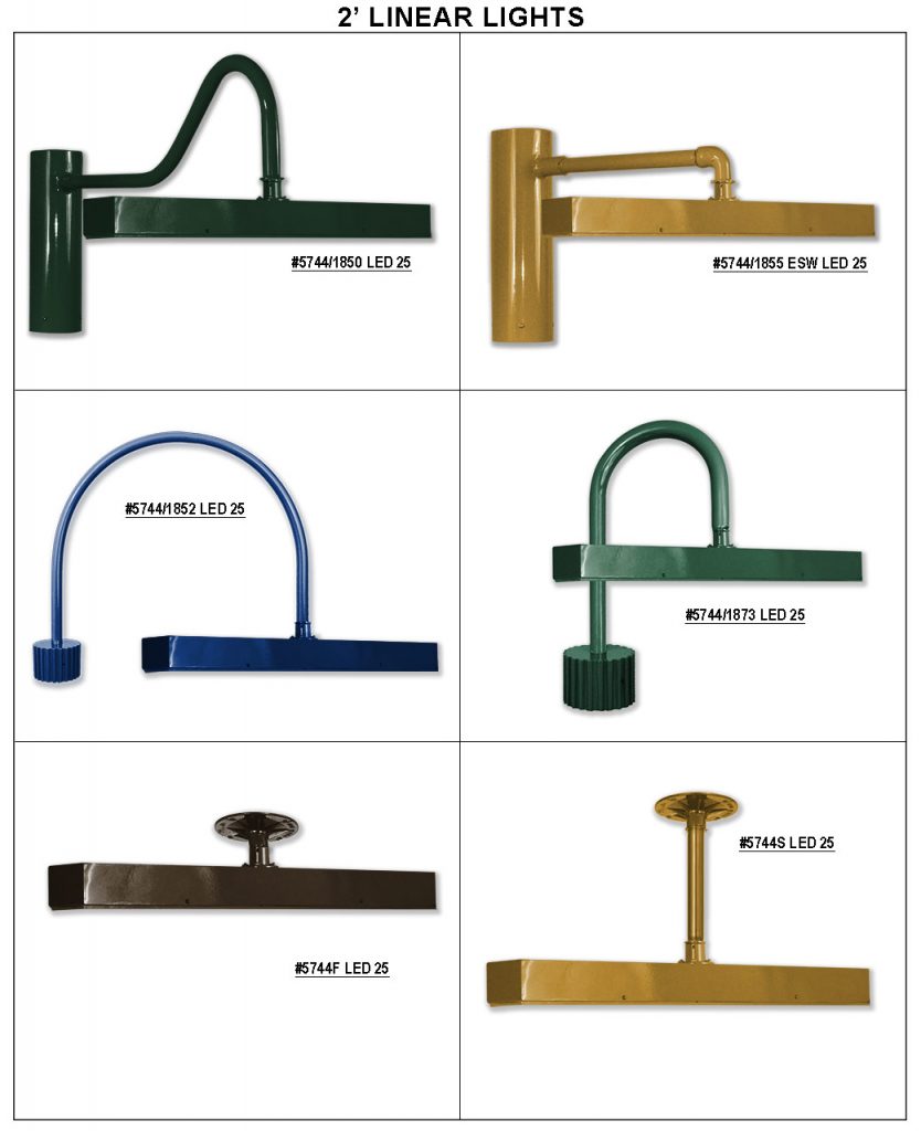 2' Linear Lights