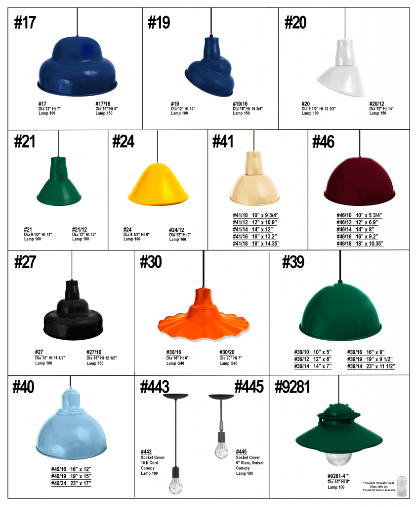 pendant catalog page 16A