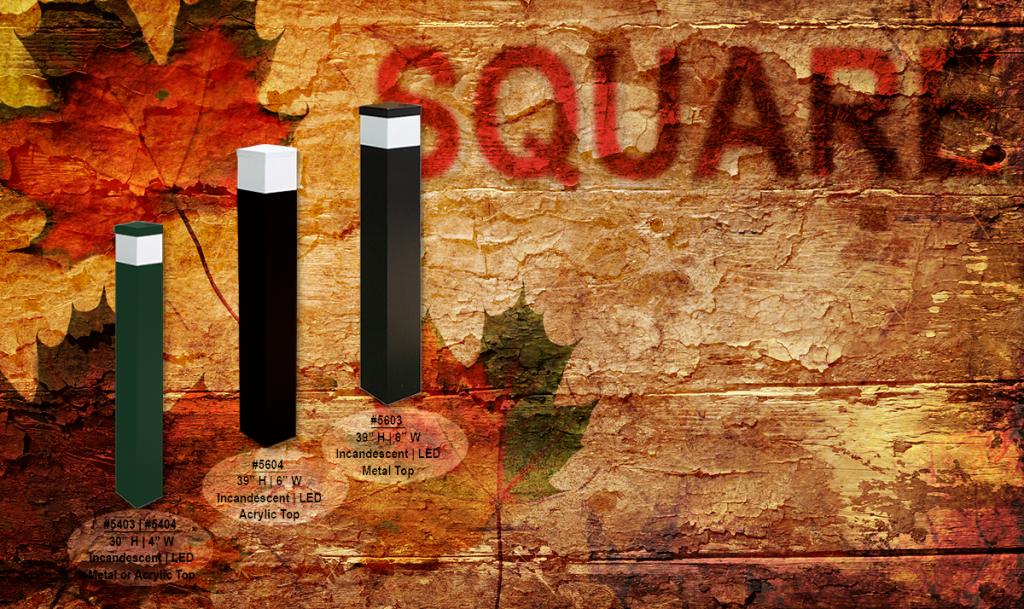 <em><span style="font-size: 12px;">Sale of the Century - Square Bollards</span></em>