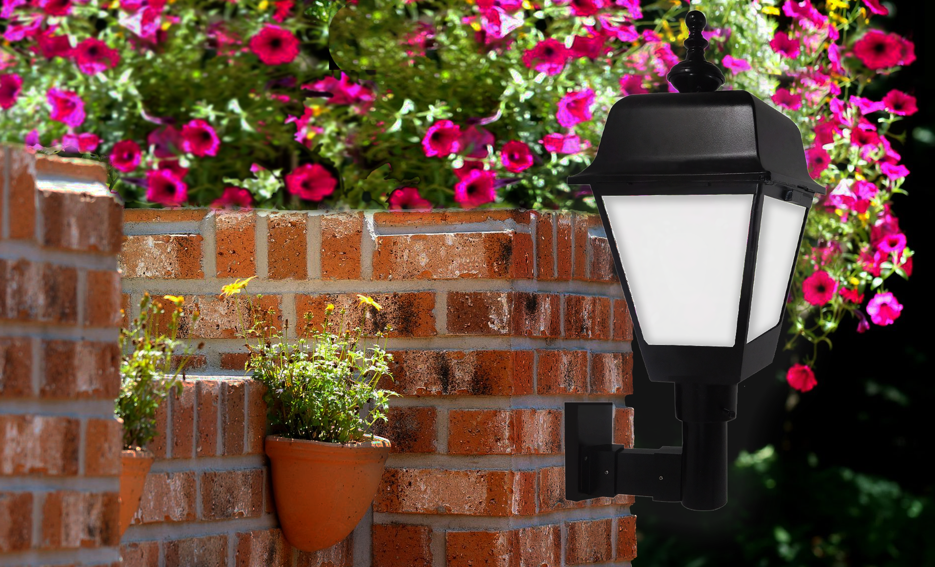 Wall Bracket Post Light #3271