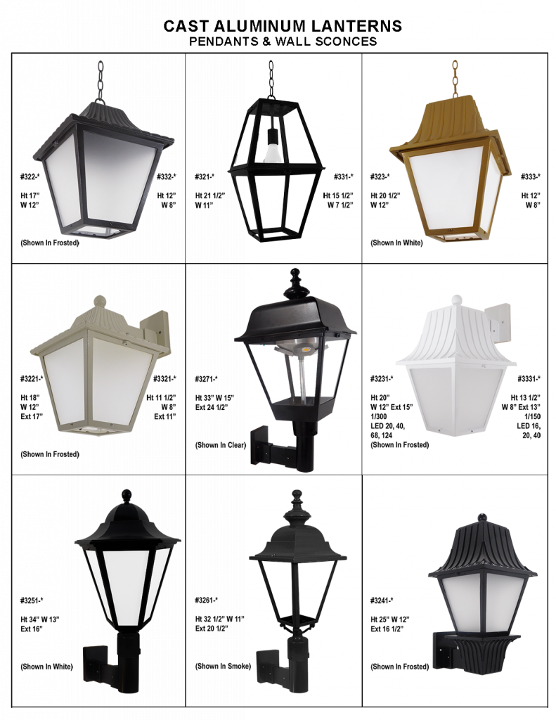 Primelite Catalog - Cast Aluminum Lanterns