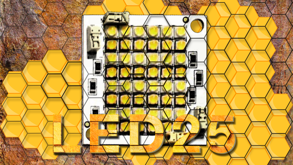 The LED25 chip marks a breakthrough while brilliantly mimicking the output of a 100-watt metal halide but with significant energy savings and efficiency