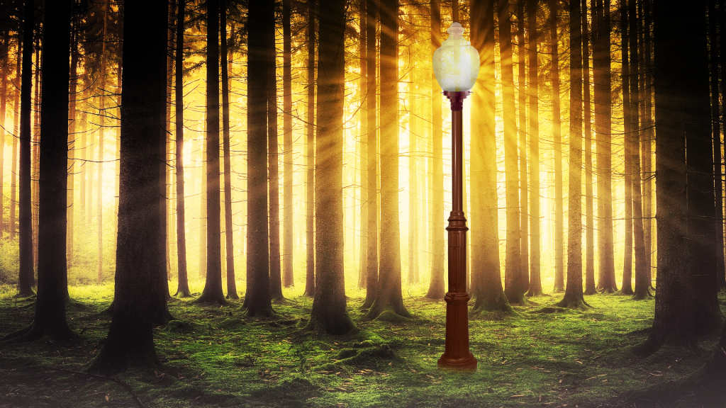 Lantern #1230/5t and Post #6508