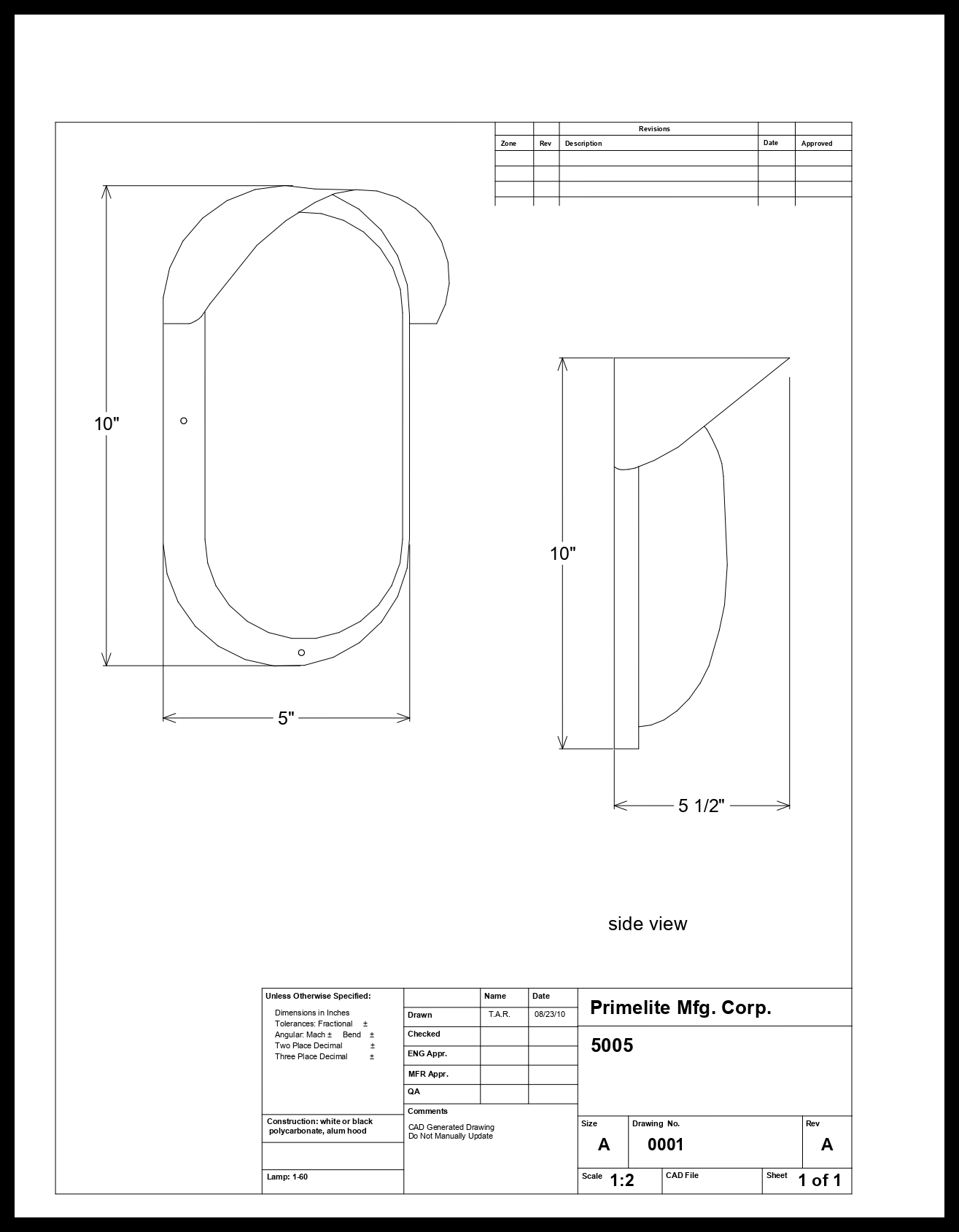 Nautical Wall Sconce with Hood - Image 2