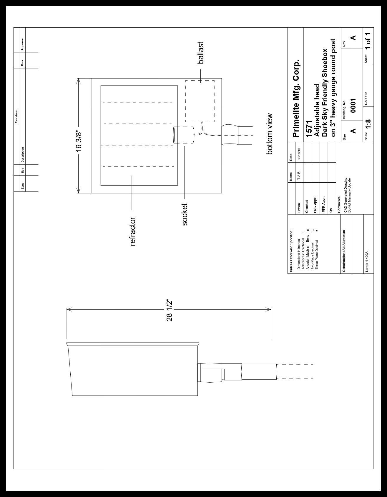 Modern Step Shade Post Light Dark Sky Friendly - Image 2