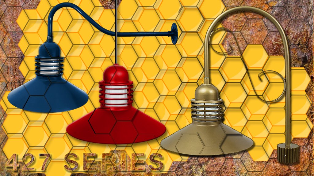 Our new LED25 chip is featured in the 427 Series. Including the robust 427/16-850 LED25 HD, 427/16 LED25, a stylish hanging fixture, , and the elegant 427/16-1862 LED25