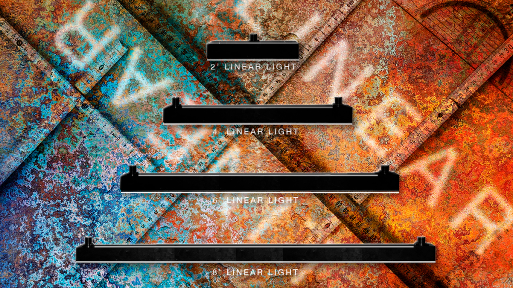 Primelite Linear Lighting is now available in 2', 4' 6', and 8' sizes!