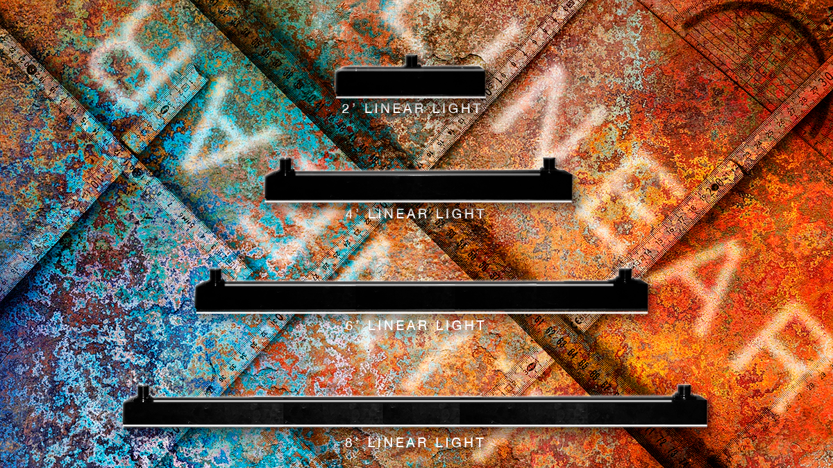 Primelite Linear Lighting is now available in 2', 4' 6', and 8' sizes!