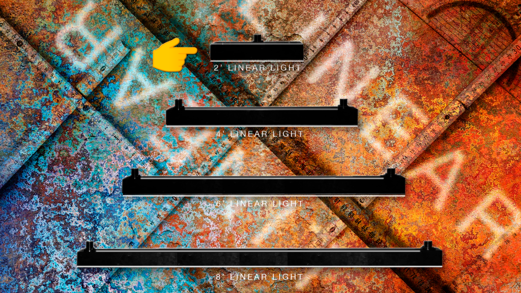 <span style="font-size: 12px;"><em>Primelite Linear Lighting is now available in 2', 4' 6', and 8' sizes!</em></span>