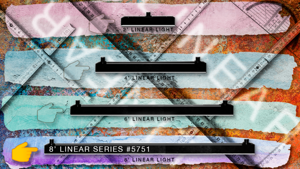 Primelite Linear Lighting is now available in 2', 4' 6', and 8' sizes!