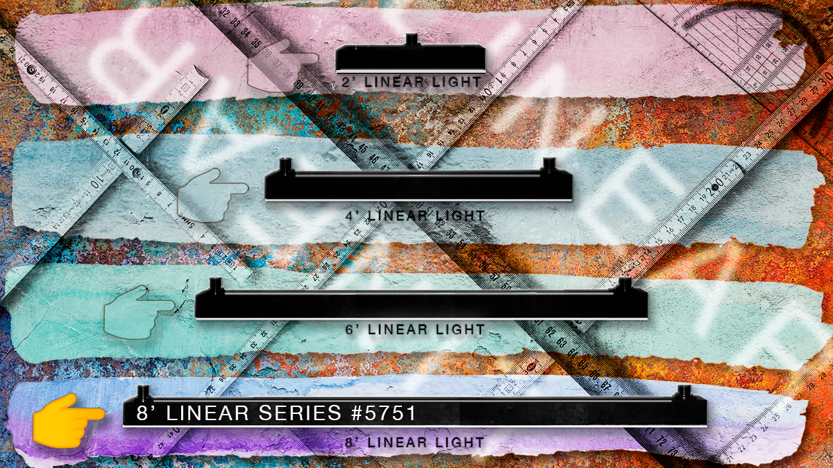 Primelite Linear Lighting is now available in 2', 4' 6', and 8' sizes!